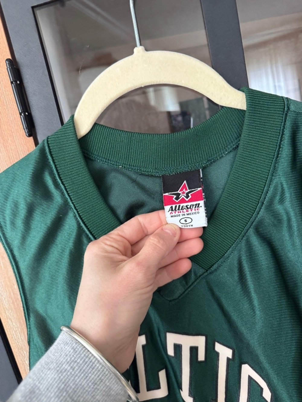 Vintage Boston Celtics Jersey #1 kids youth basketball NBA boys 90s - Picture 4 of 9